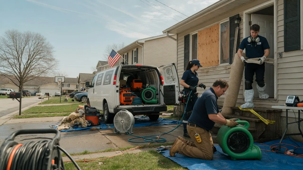 Water Damage Restoration in Sagamore, PA near me